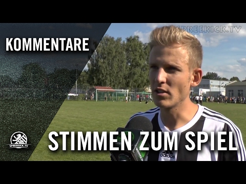 SG Blankenburg - SV Karow 96 - Stimmen zum Spiel | SPREEKICK.TV
