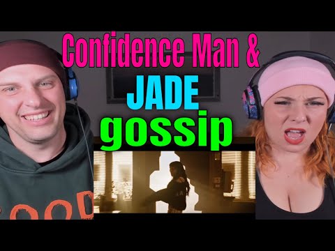 Confidence Man & JADE - gossip (official video) THE WOLF HUNTERZ REACTIONS