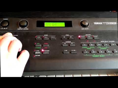 February Filter Sweep - Yamaha TG33 #FFS