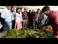 DM Swati Bhadauria During Inauguration Of Sunday Market At Gopeshwar