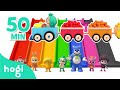 Best Sing Alongs and Colors of May｜Color Trains + More Nursery Rhymes & Kids Songs | Pinkfong & Hogi