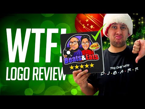 DJ Logo Review: I Could NOT Hold Back, Sorry! ???? Your logos kinda SUCK