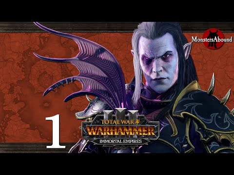 Total War: Warhammer 3 SFO Grimhammer III - Malus Darkblade, Hag Graef #1