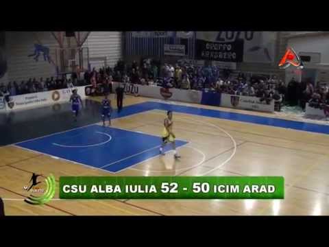 TIFFANY BROWN #10, SASA CADJO #22 blue - CSU ALBA IULIA vs ICIM ARAD 69:59, FINAL GAME OF CEWL 2014