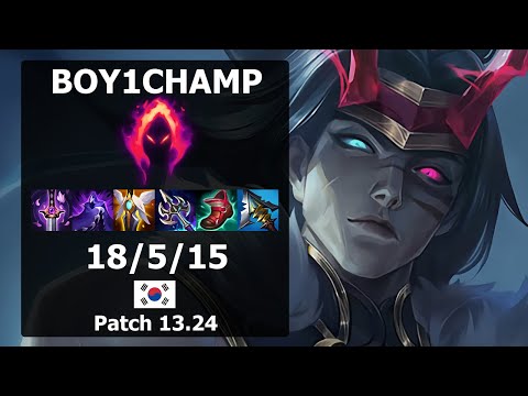 Boy1Champ Kayn JUNGLE vs Graves| Patch 13.24 KR Challenger