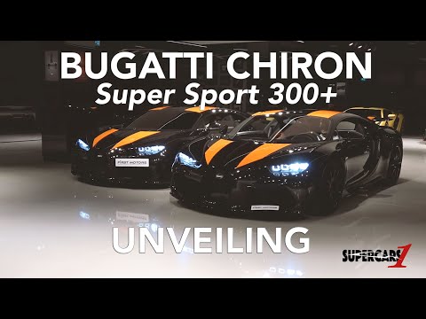 Bugatti Chiron Super Sport 300+ Unveiling. Exclusive Behind The Scenes with 5 other Bugatti's.