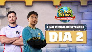 FINAL MENSAL DA QUALIFICATÓRIA DE SETEMBRO - DIA 2 | MUNDIAL DE CLASH OF CLANS 2026 #clashworlds