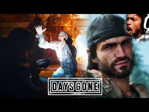 CLICK HERE FOR ZOMBIES, JUMPSCARES, BIKER GANGS | Days Gone Gameplay