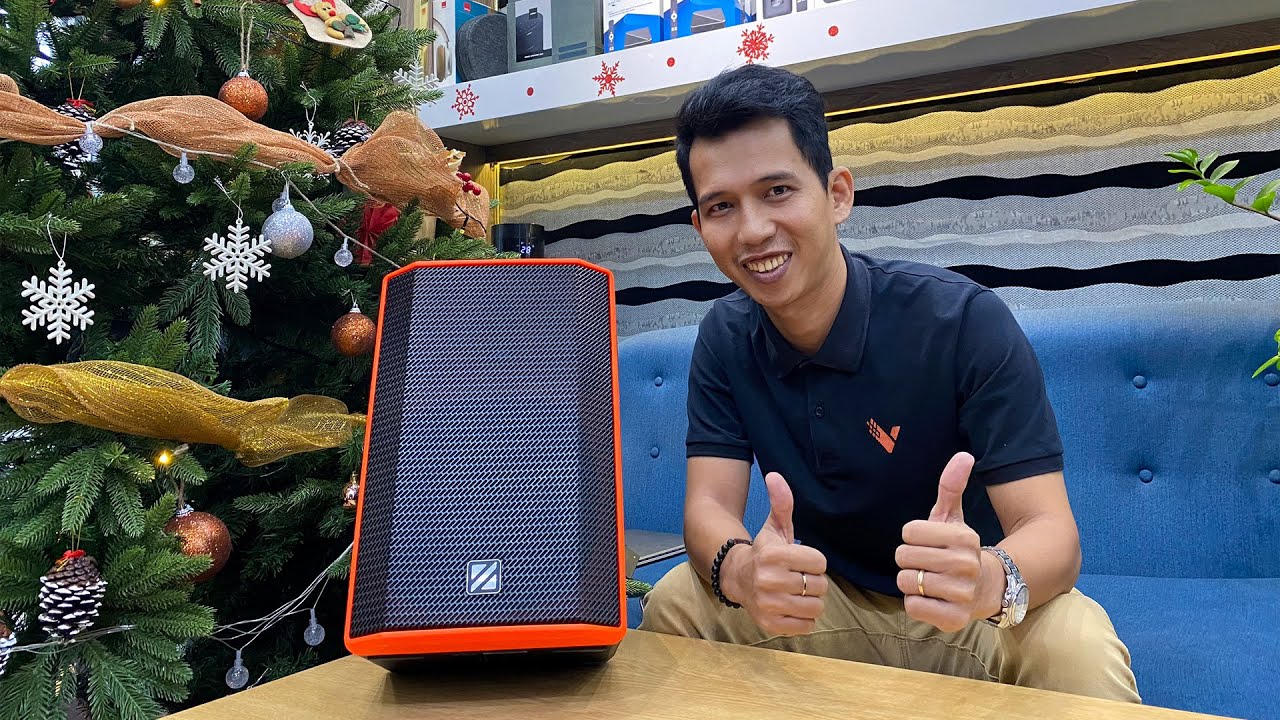 video Loa karaoke di động Precision Drive K8 chính hãng 0