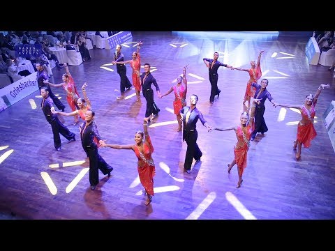 Latin Formation FG Aachen-Dusseldorf | Welttanz Gala Baden-Baden 2018