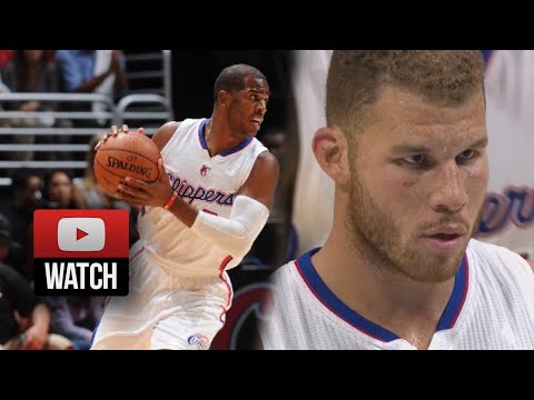 Chris Paul & Blake Griffin Highlights vs Thunder (2014.10.30) - 45 Pts, 10 Ast Total!
