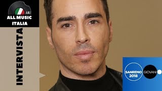 Angelucci Intervista Sanremo Giovani 2018 - L'uomo che verrà