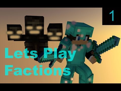 Minecraft Factions Lets Play - TheArchon - Ep. 1 - Huge War