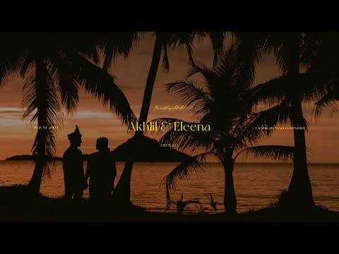 The Wedding Reception of Akhlil & Eleena | Langkah Syabas Beach Resort | 4K
