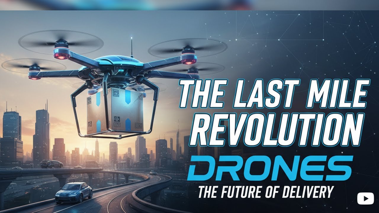 The Last Mile Revolution - Drones the future of delivery l How to use drones for last mile delivery?
