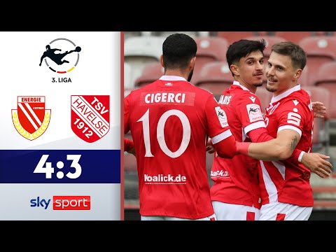 7-Tore-Hammer und verrückte Schlussphase! | FC Energie Cottbus - TSV Havelse | HL - 3. Liga 2025/26