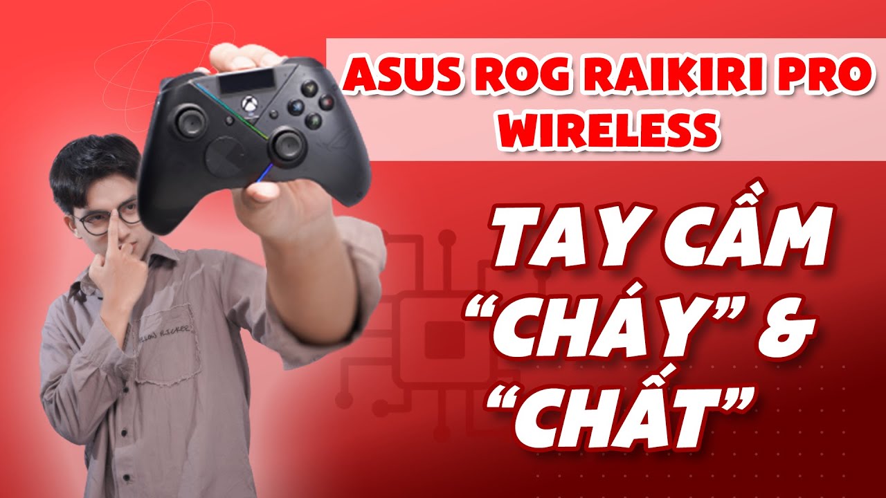 ROG Raikiri Pro - Tay cầm chơi game 'CHÁY" nhất nhà ROG | CellphoneS