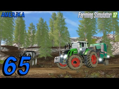 Farming Simulator 2017 | Amerika E65 | Spostiamo l'attrezzatura forestale
