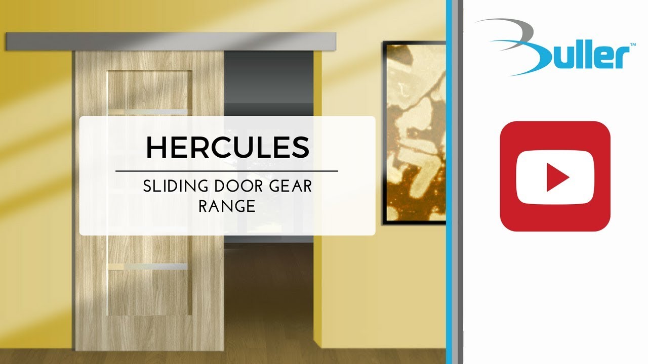 Watch video Hercules Sliding Door Gear | For timber and glass doors | Soft Close Now Hercules Sliding Door Gear | For timber and glass doors | Soft Close