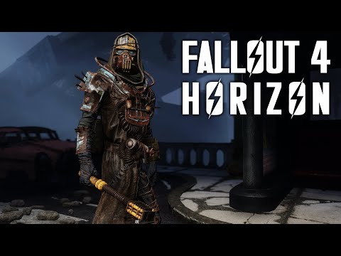 Let's Play Fallout 4 Horizon 1.8 - Part 2 - Outcast + Desolation Mode