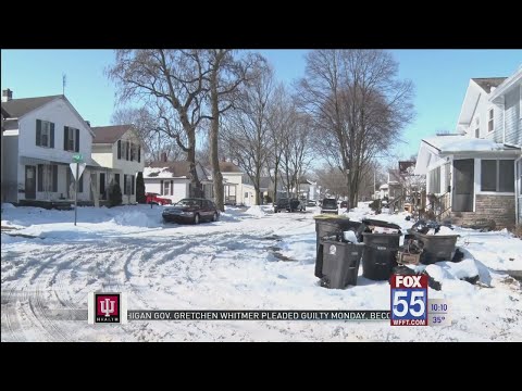 Fort Wayne trash collection resumes after winter storm, residents still waiting for pick-ups