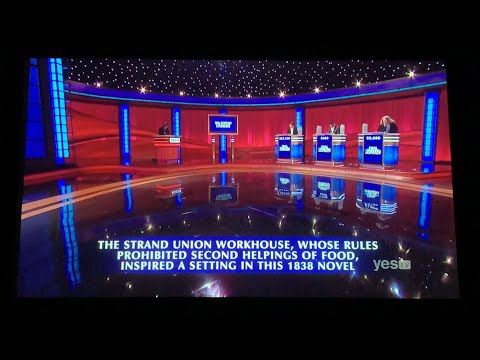 Final Jeopardy, “19th Century Literature” - Mattea Roach Day 4 (4/8/22)