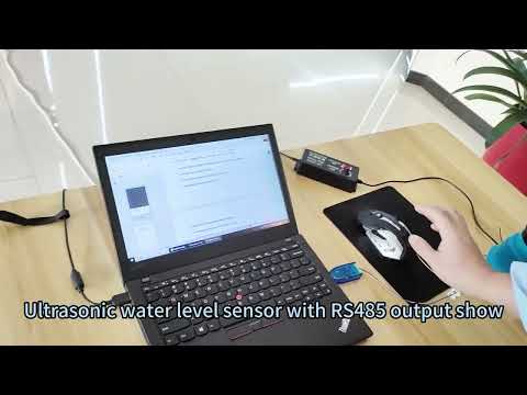 Ultrasonic water level sensor with RS485 output