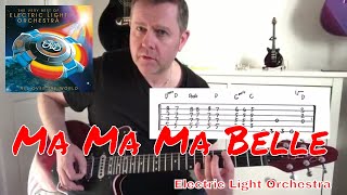 ELO - Ma Ma Ma Belle - Guitar Lesson (Guitar Tab)