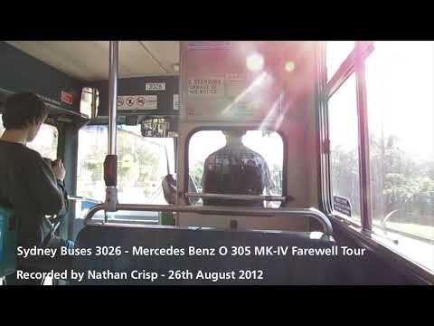 ex Sydney Buses 3026 - Mercedes Benz O 305 MKIV Farewell Tour.
