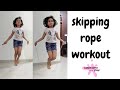 How To Jump Rope Easy Steps Skipping Rope Workout LearnWithPari