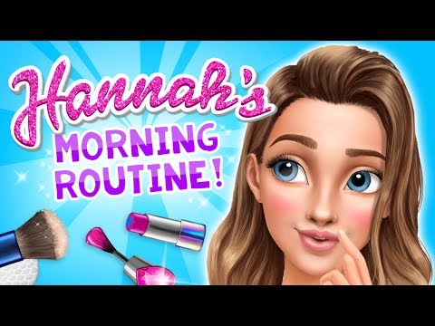 Hannah's Back To School Morning Routine 💄 Hannah's High School Crush | TutoTOONS