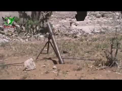 استهداف كتيبة بيارق الإسلام بقذائف الهاون مواقع قوات النظام في حي العسالي في مدينة دمشق