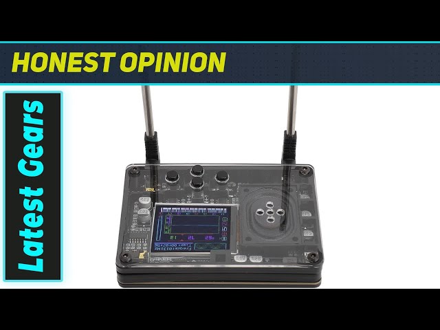 Vídeo relacionado con Portátil para Mini Theremin con altavoces integrados y antena enchufable para control de tono y visualización de sonido en tiempo real