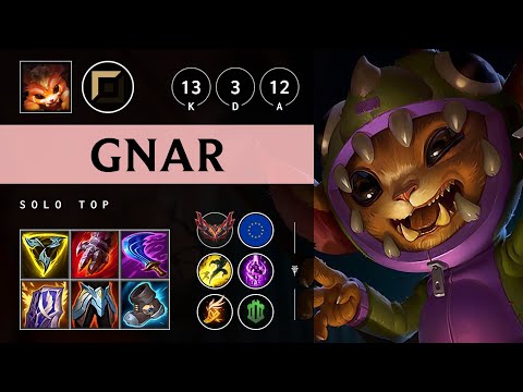 Gnar Top vs Rumble: Legendary - EUW Grandmaster Patch 14.16