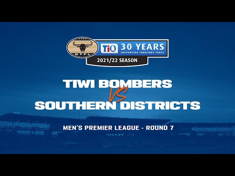Tiwi Bombers v Southern Districts | Round 7, 2021/22 TIO NTFL Men's Premier League