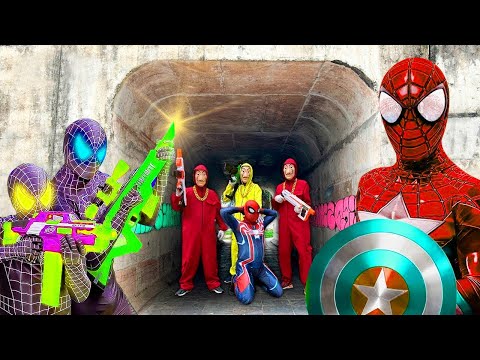 SUPERHERO's Story || Rescue BLUE SPIDER-MAN From JOKER & BAD-HERO TEAM...?? ( Action, Funny... ) #3