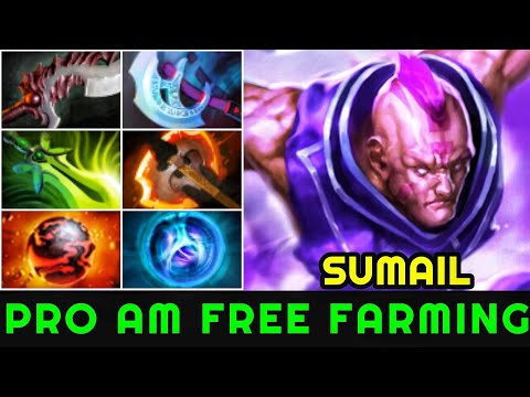 SumaiL [Anti Mage] Pro AM Free Farming Destroy Pub Game 900 GPM 7.23 Dota 2