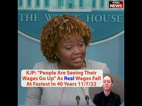 KJP opposite: 'People Are Seeing Their Wages Go Up' As Real Wages Fall At Fastest In 40 Years