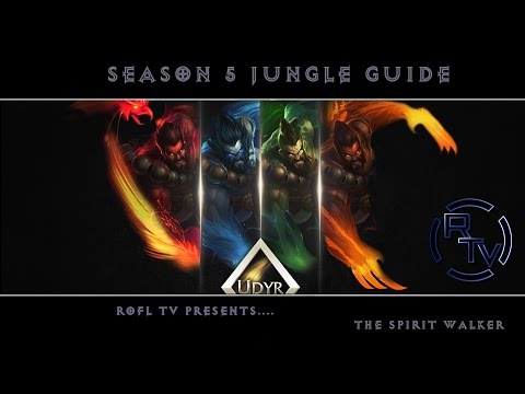 ROFL Tv - League Of Legends Season 5 Udyr Advanced Jungle Tutorial! All You Need To Know! 1080P!