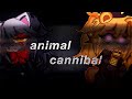 Animal Cannibal Meme || FNaF 1-2 || Gacha Club || Mangle & Golden Freddy / Pigtail Girl & CC