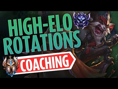 I Teach High Elo Rotations to a Diamond Player - Challenger LoL Coaching