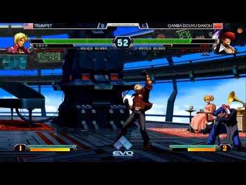 EVO2015 KOFXIII Side Tournament - Trumpet vs Qanba Douyu Dakou