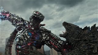 Godzilla vs Mechagodzilla (no background music) - 