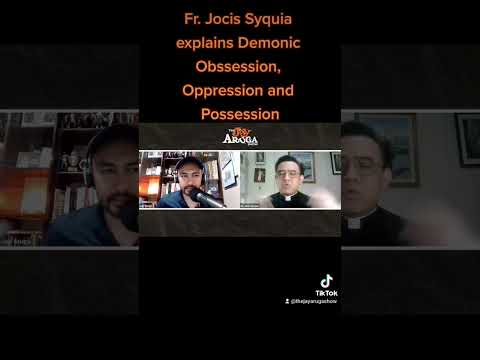 Fr. Jocis Syquia explains Demonic Obssession, Oppression and Possession #fyp #exorcism #catholic