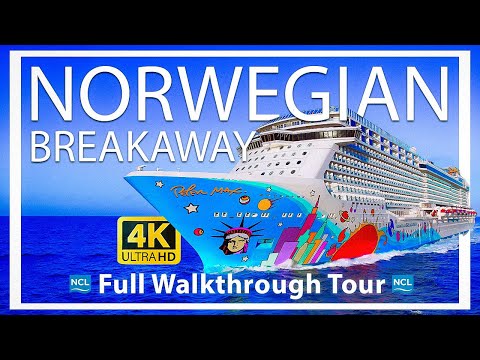 Norwegian Breakaway | Full Walkthrough Cruise Ship Tour | Ultra HD - Norwegian Cruise Lines