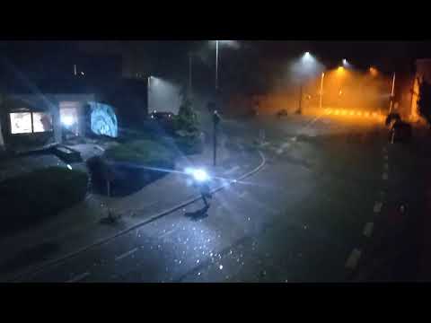 Kreissparkasse Kerpen-Buir Automatensprengung 15.07.2022 02:56 Uhr - Flucht der Täter ORIGINAL