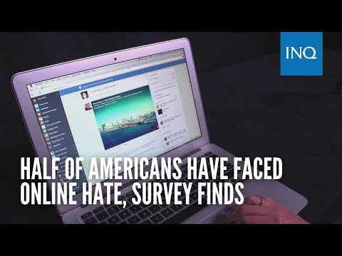 Half of Americans have faced online hate, survey finds