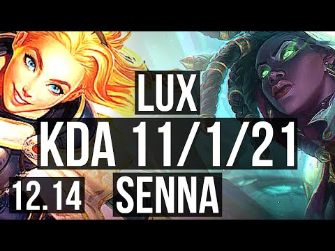 LUX & Yasuo vs SENNA & Jhin (SUP) | 11/1/21, 67% winrate, Legendary | EUW Master | 12.14