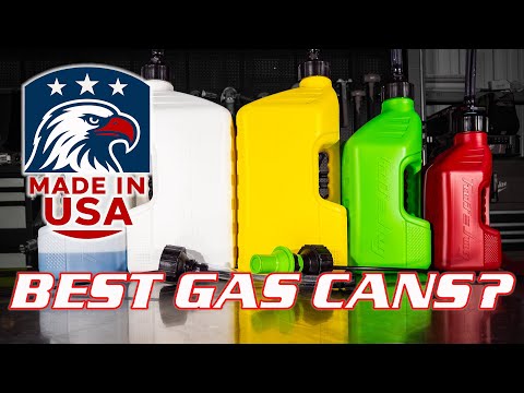 Best Gas Can? Made in the USA Tuff Jug Gas Cans -- or Fluid Containers.