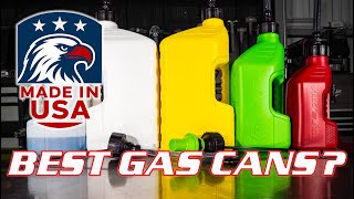 Best Gas Can Made in the USA Tuff Jug Gas Cans -- or Fluid Containers.